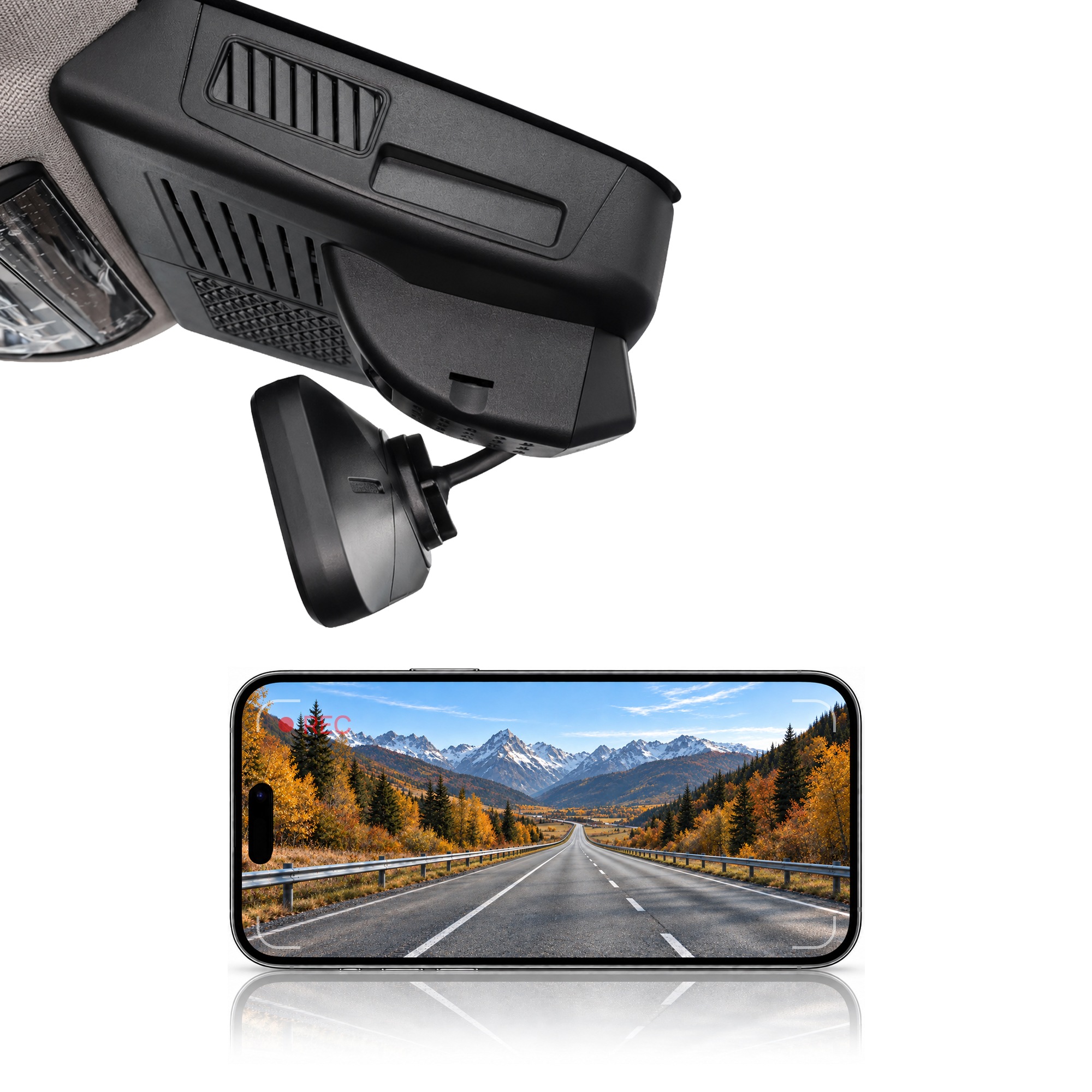 HIDVUE 4K Front Dash Cam for JETOUR Shanhai L7 2024-2026