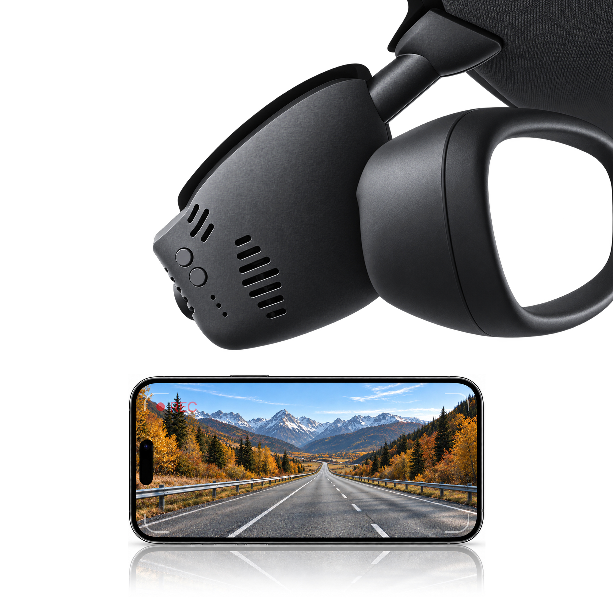 HIDVUE 4K Front Dash Cam for MINI One Countryman F60 2017-2023