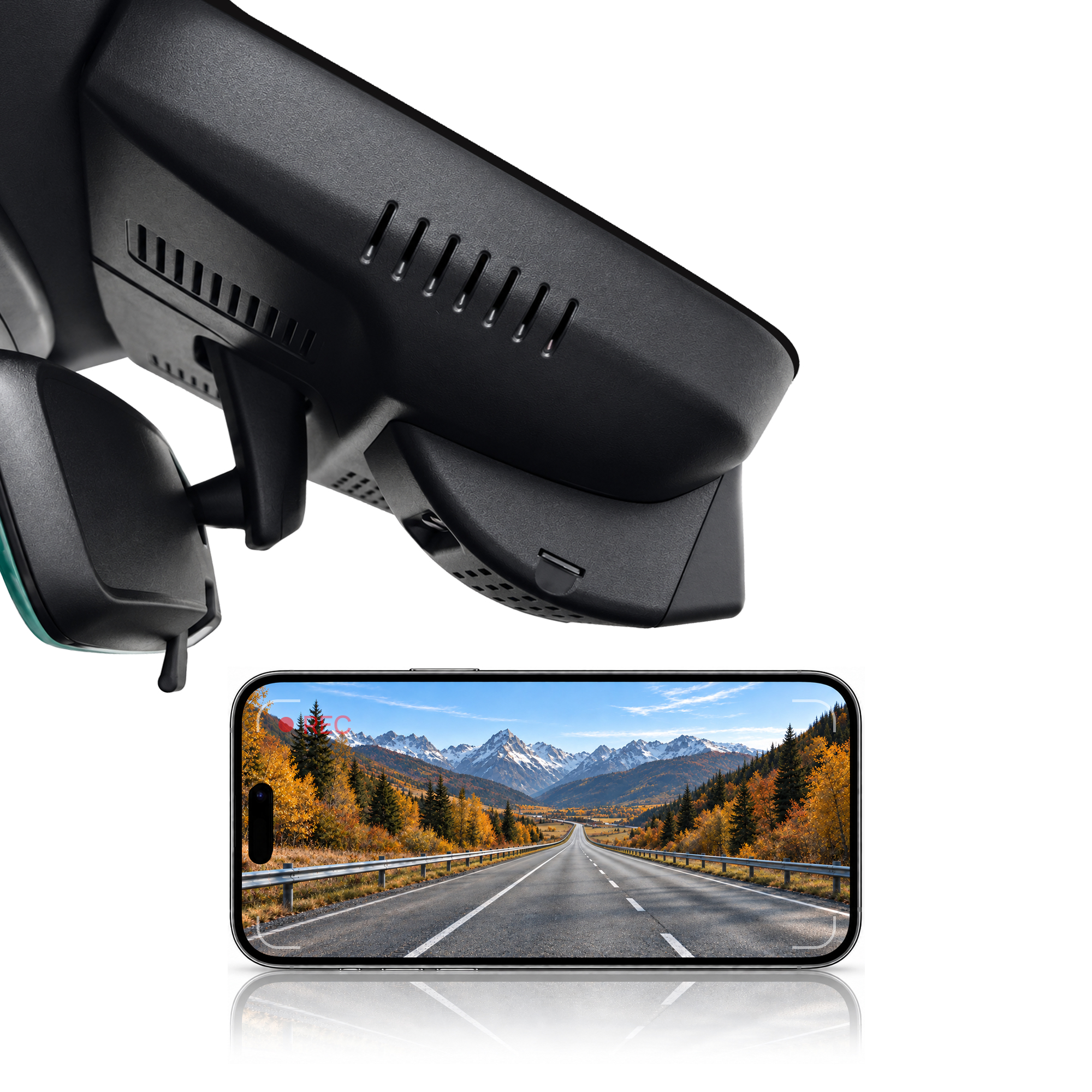 HIDVUE 4K Front Dash Cam for BYD Qin L DM-i 2024