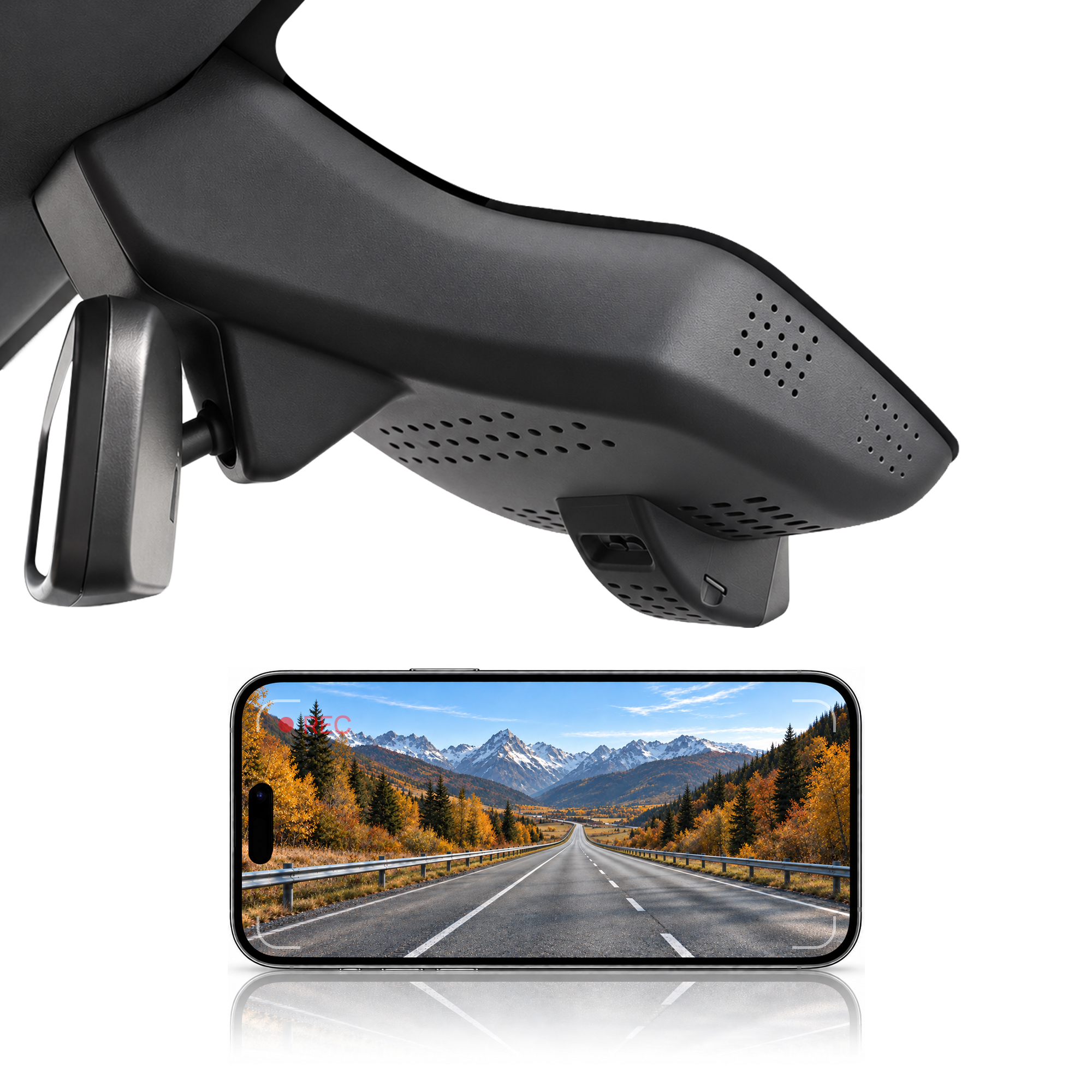 HIDVUE 4K Front Dash Cam for GAC Trumpchi E9 2023-2025