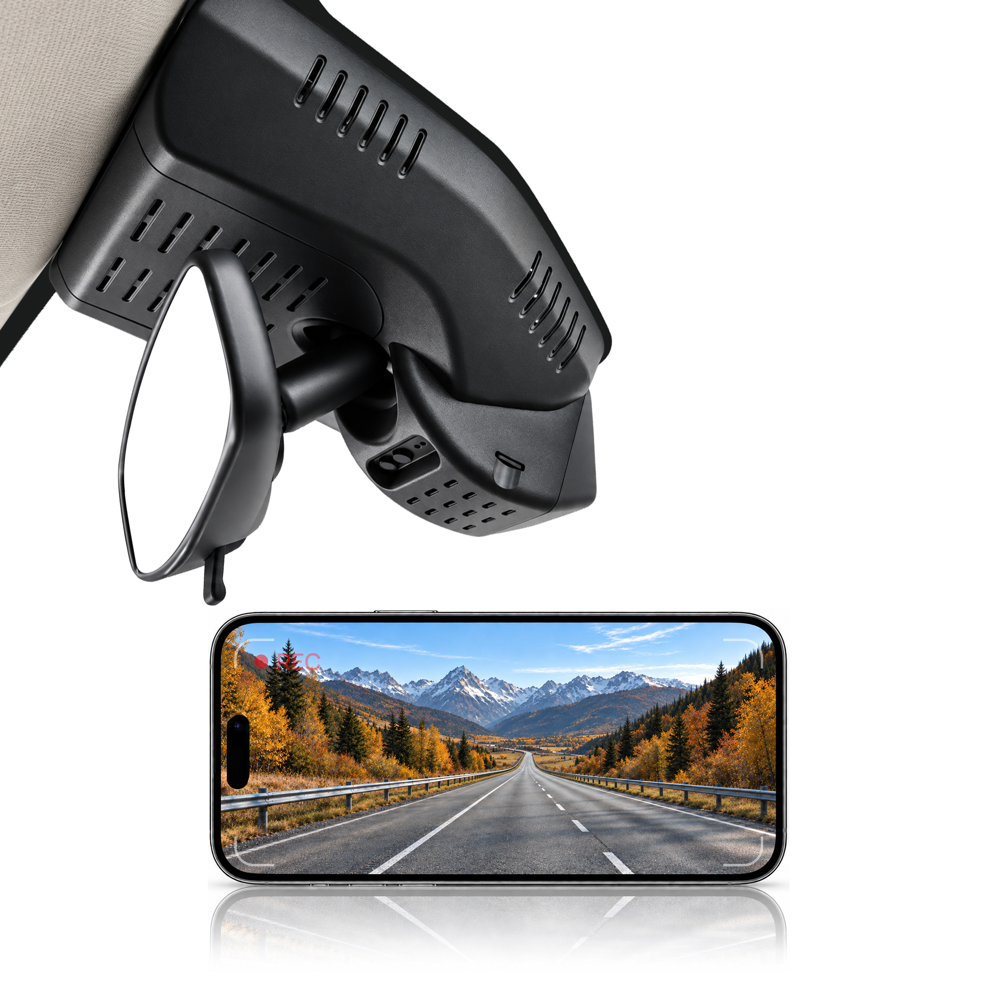 HIDVUE 4K Front Dash Cam for GMC Terrain 2025-2026