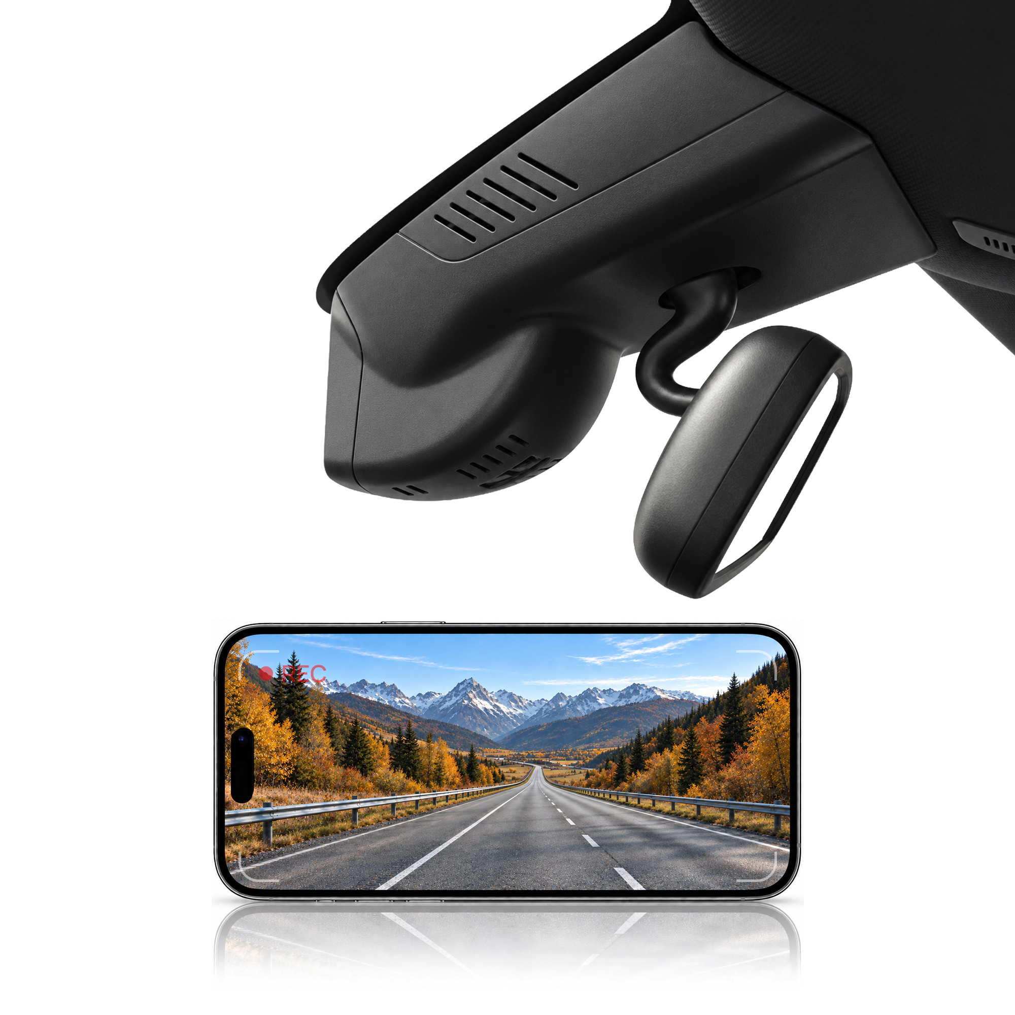 HIDVUE 4K Front Dash Cam for Mercedes-Benz A-Class W176 2013–2016