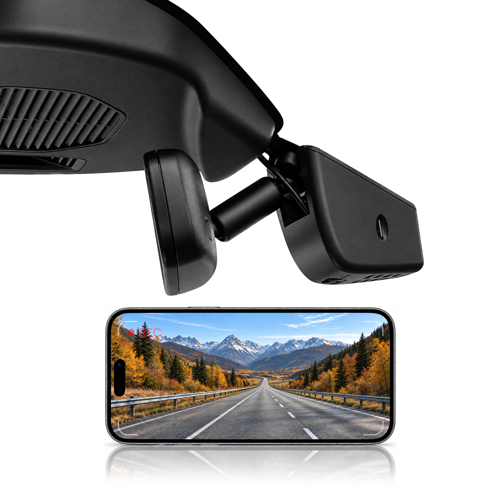 HIDVUE 4K Front Dash Cam for Ford Kuga MK3 2024-2026