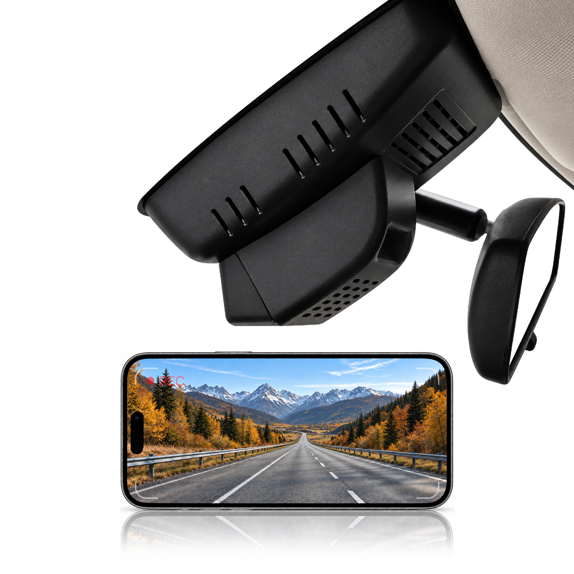HIDVUE 4K Front Dash Cam for Landian E5 Plus 2023-2026