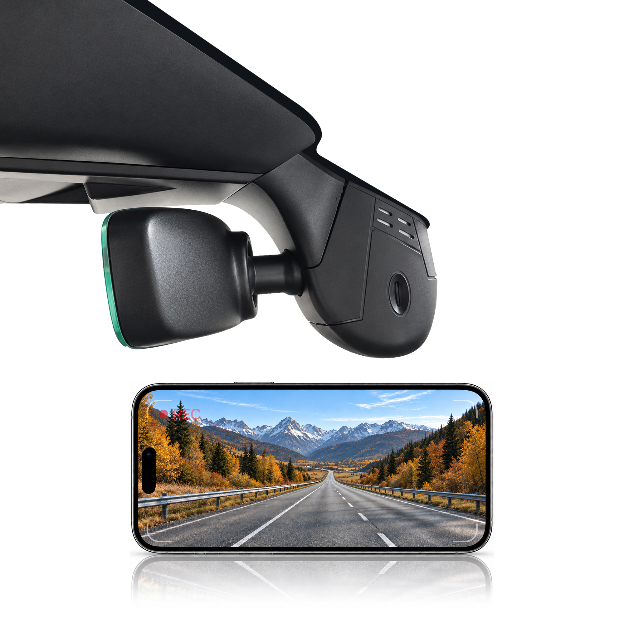 HIDVUE 4K Front Dash Cam for Porsche Panamera E-Hybrid 971 976 2017-2026