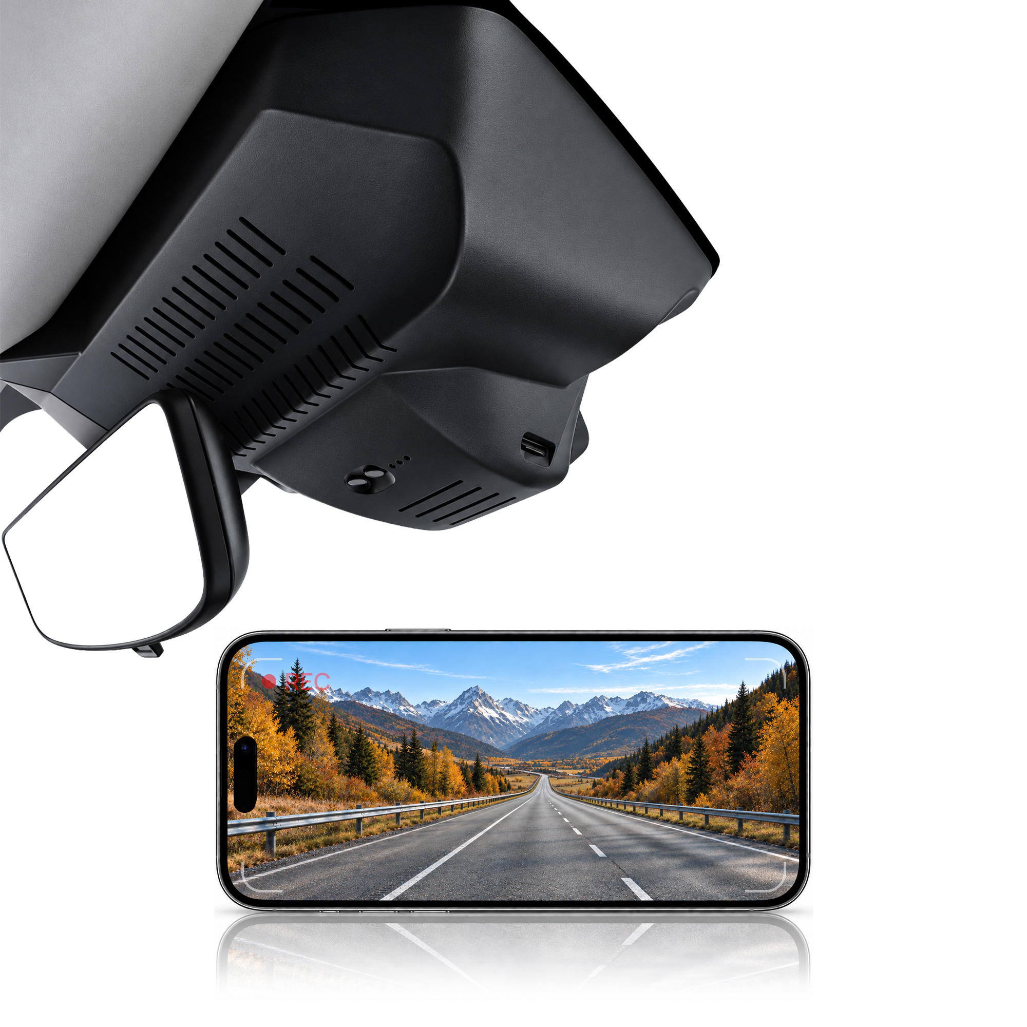 HIDVUE 4K Front Dash Cam for MG4 Electric EV 2022 2023
