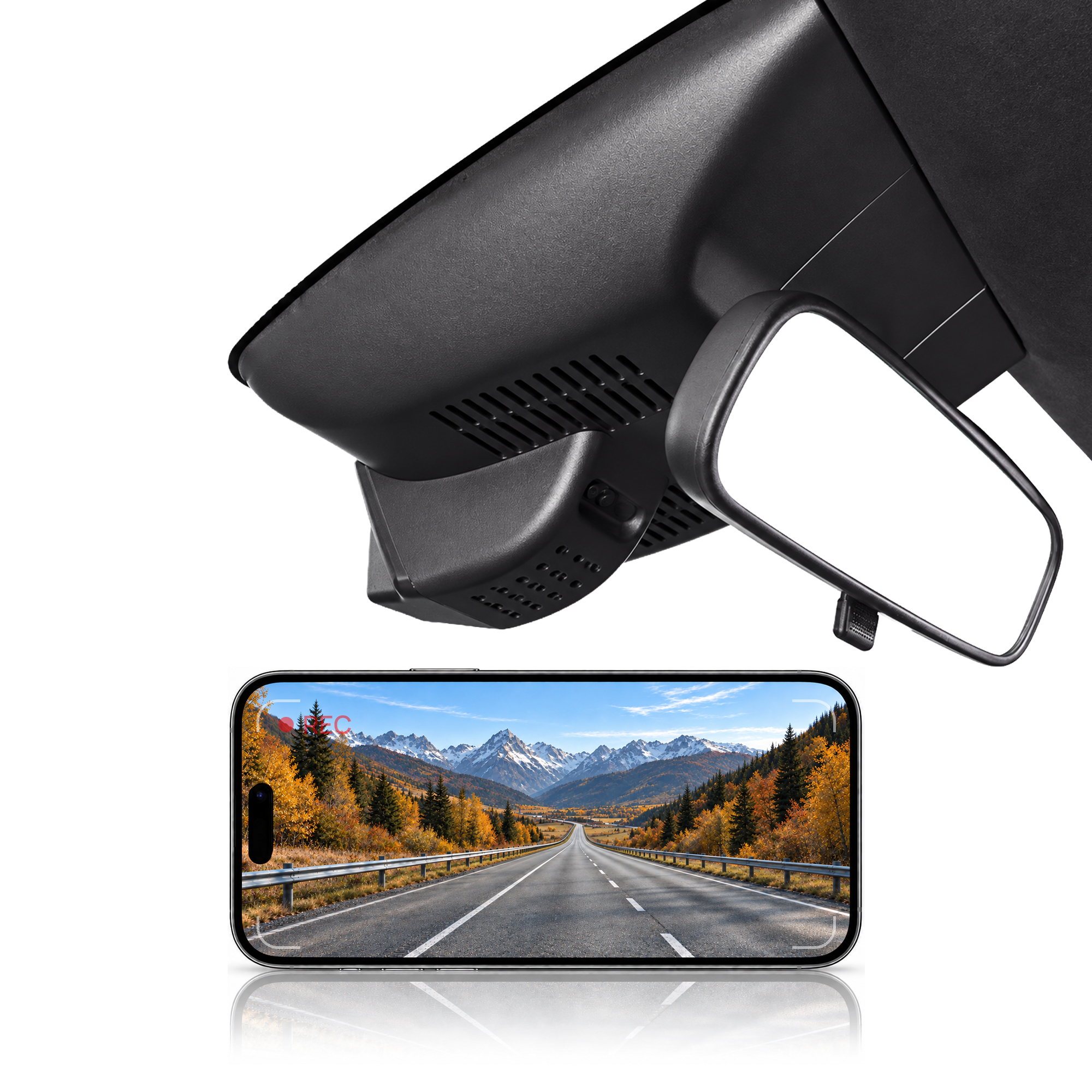 HIDVUE 4K Front Dash Cam for Honda Jazz/Fit 4th Gen GR/GS 2021–2026