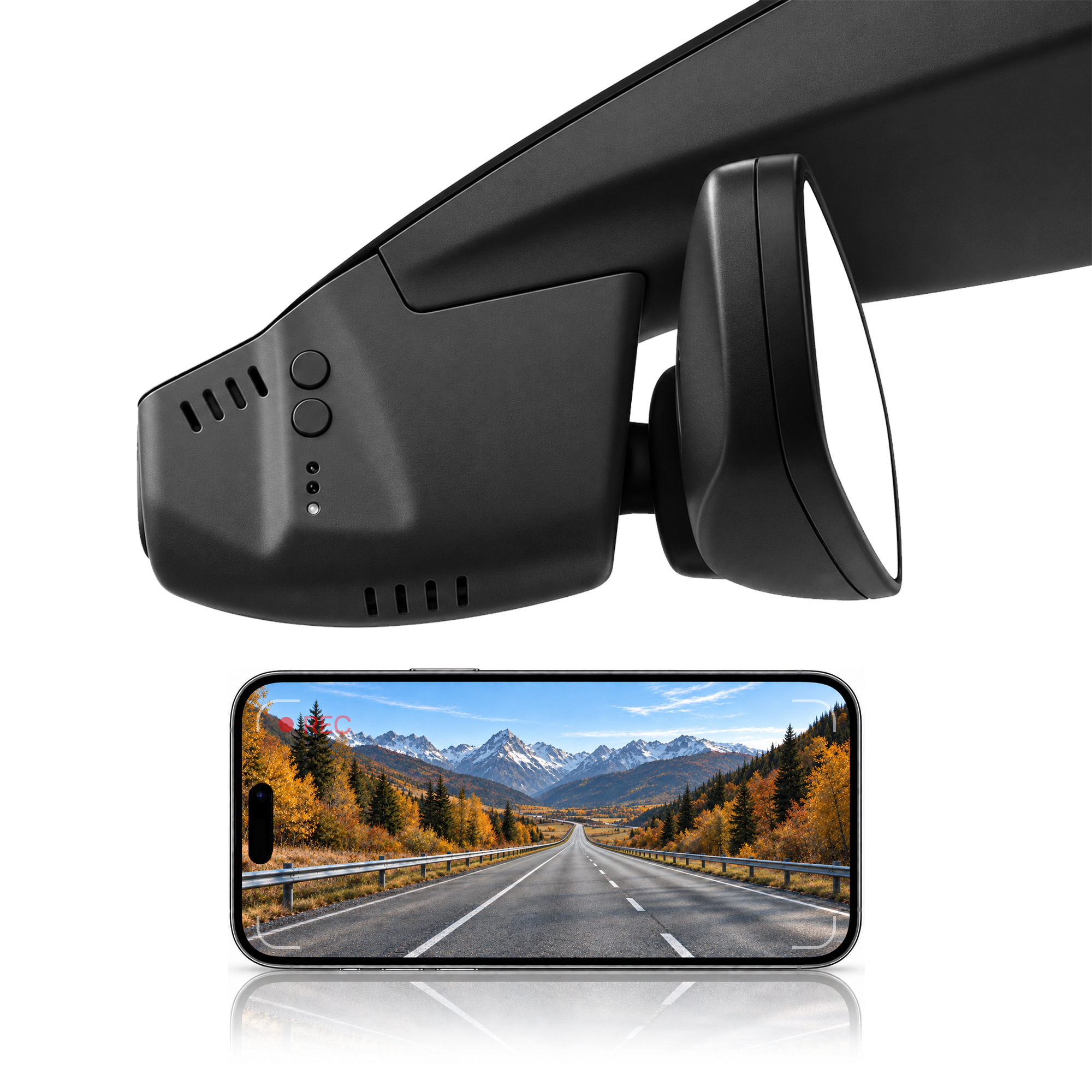 HIDVUE 4K Front Dash Cam for Volkswagen Golf GTI Mk7 Mk7.5 Mk8 Mk8.5 2018-2026