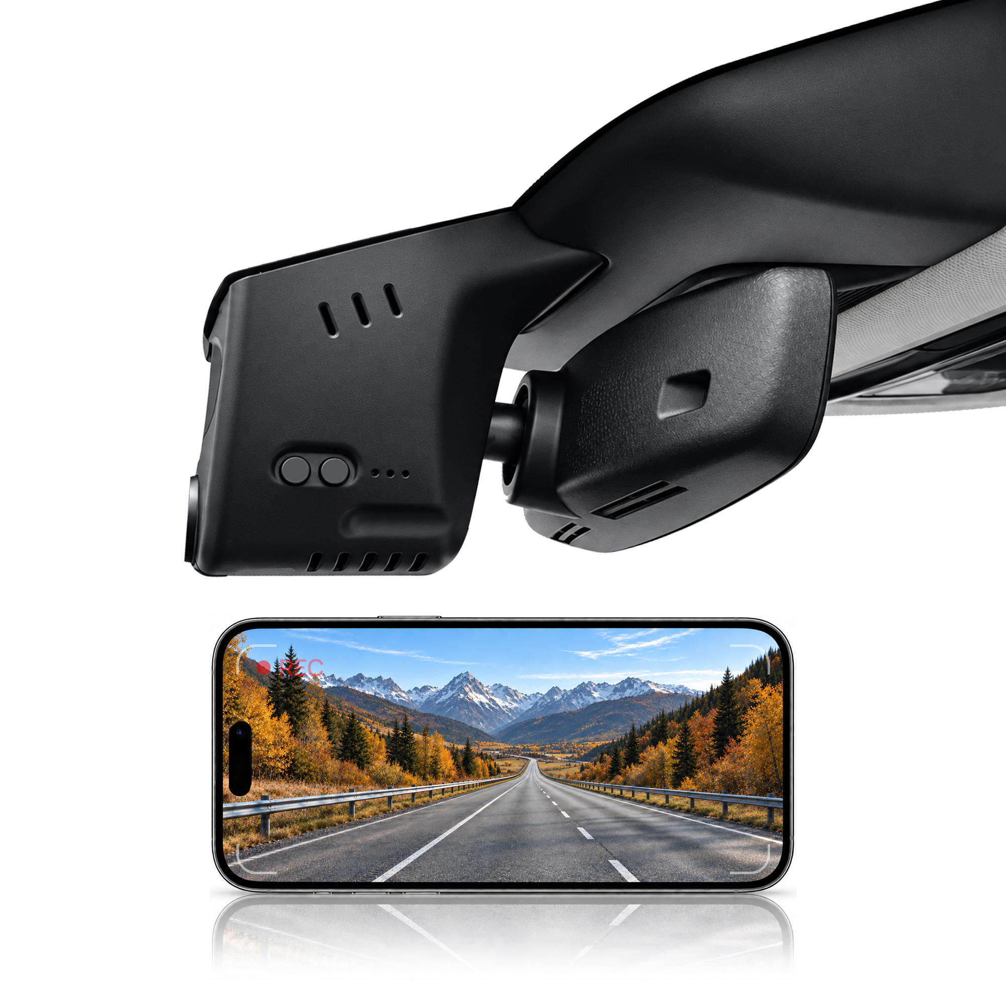 HIDVUE 4K Front Dash Cam for Volkswagen Golf GTI Mk8.5 2025 2026