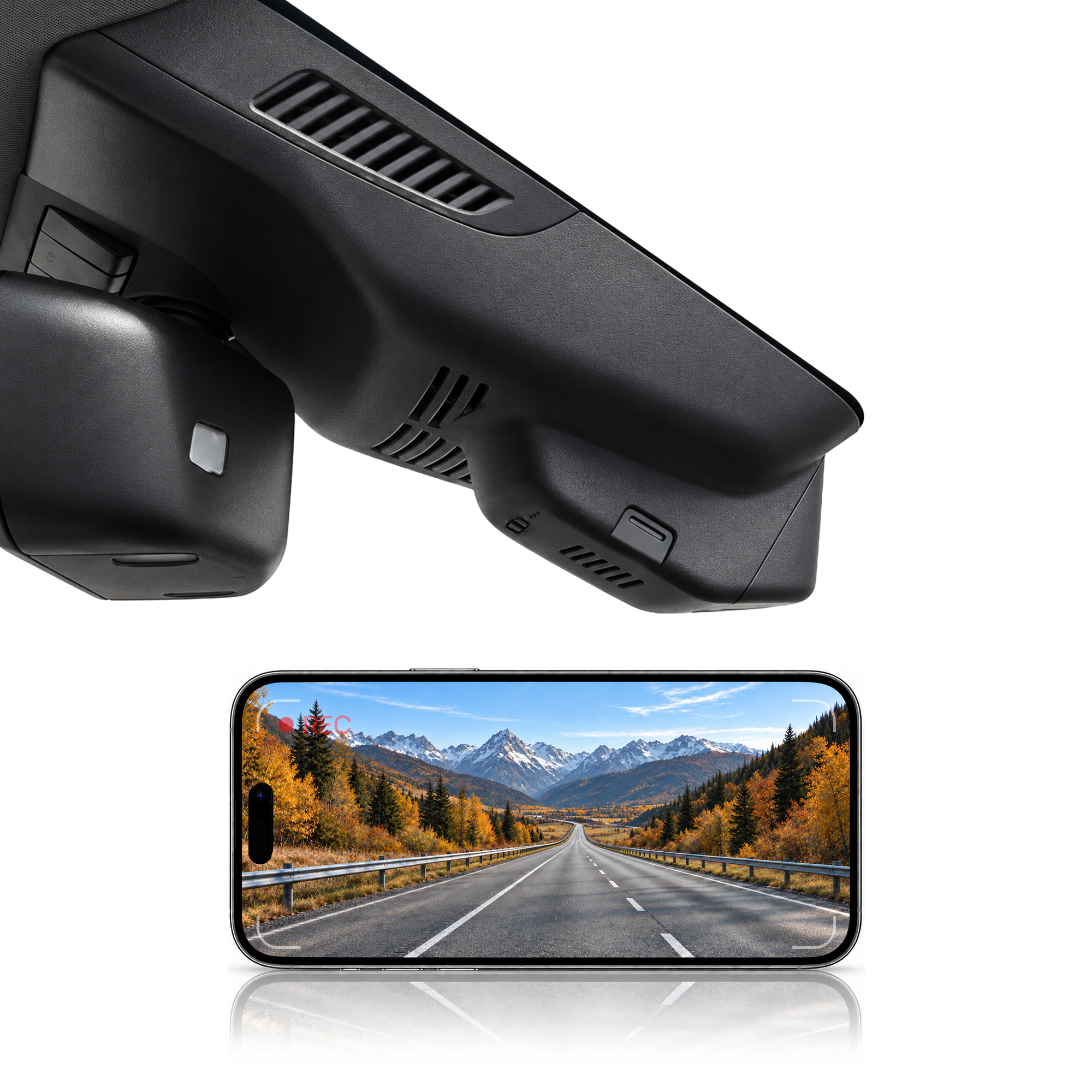 HIDVUE 4K Front Dash Cam for Infiniti QX30 2015-2020