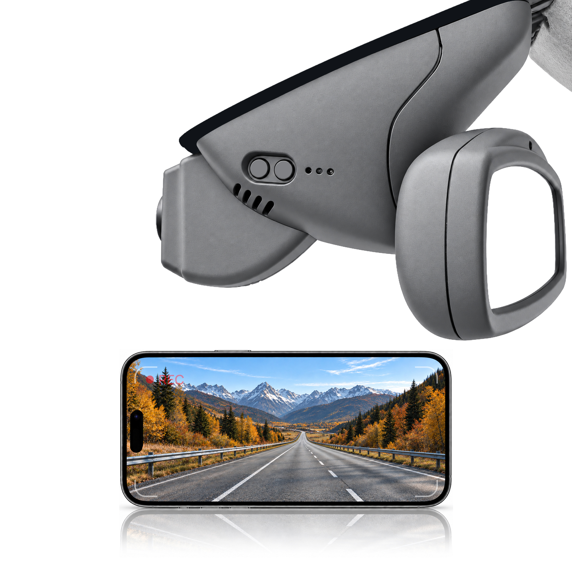 HIDVUE 4K Front Dash Cam for Renault Clio IV 2012-2024