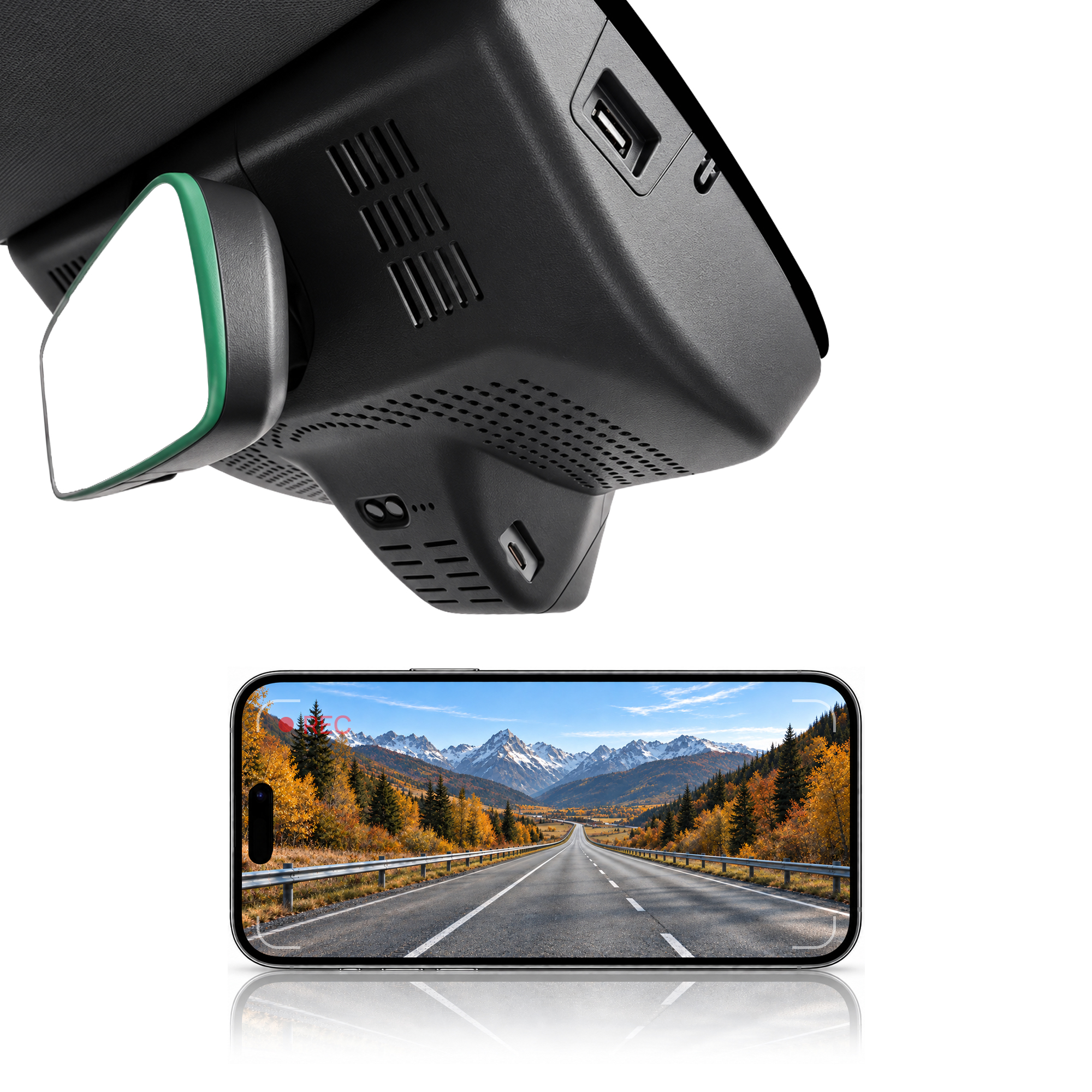 HIDVUE 4K Front Dash Cam for Dongfeng VIGO Nammi 06 2025–2026
