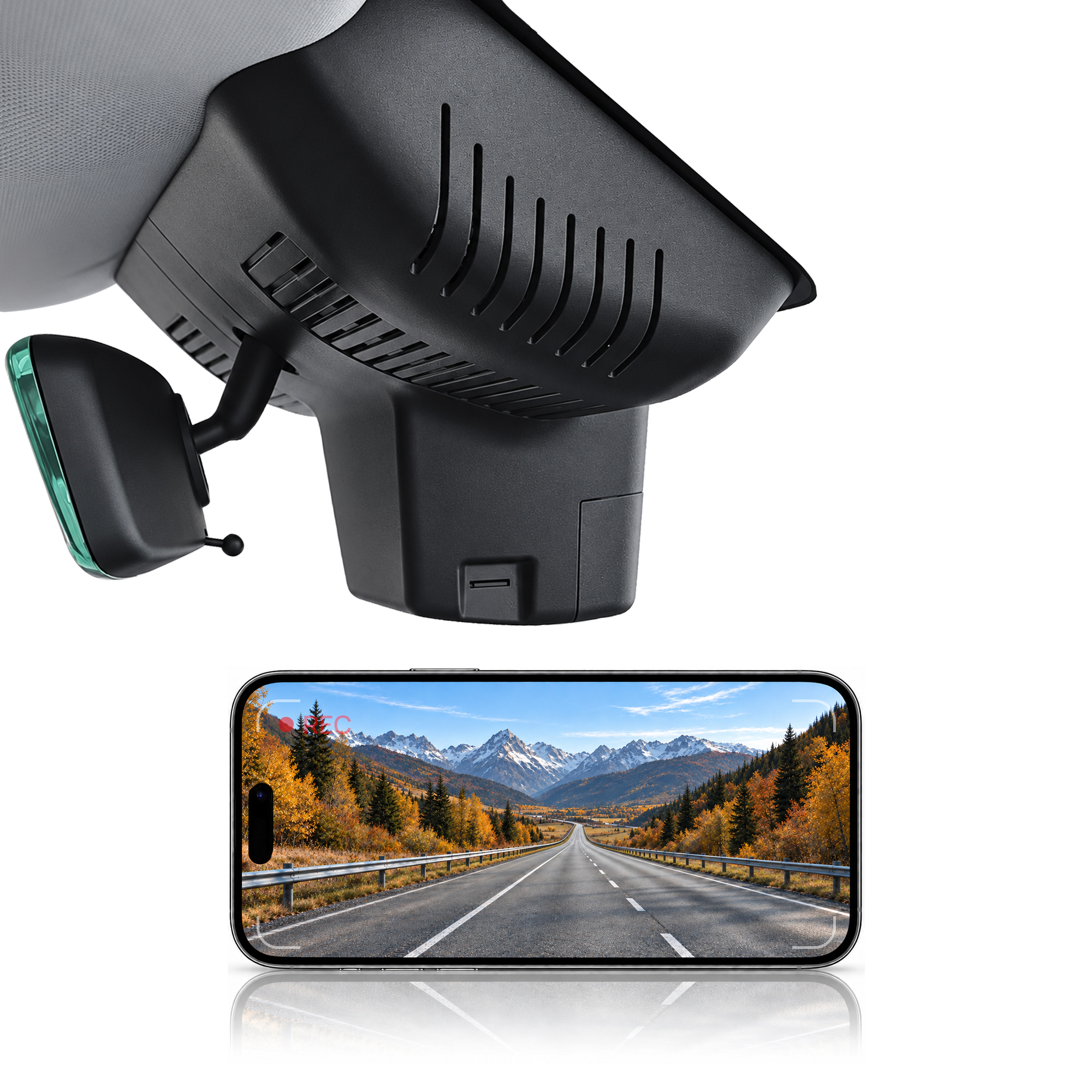HIDVUE 4K Front Dash Cam for BAIC BJ30 B30 2024-2027