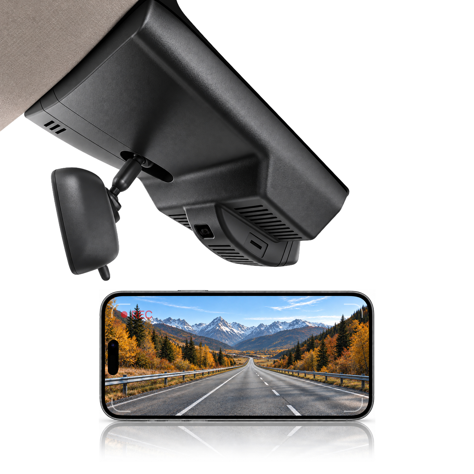 HIDVUE 4K Front Dash Cam for Kia Sportage Plug-in Hybrid 2023-2026