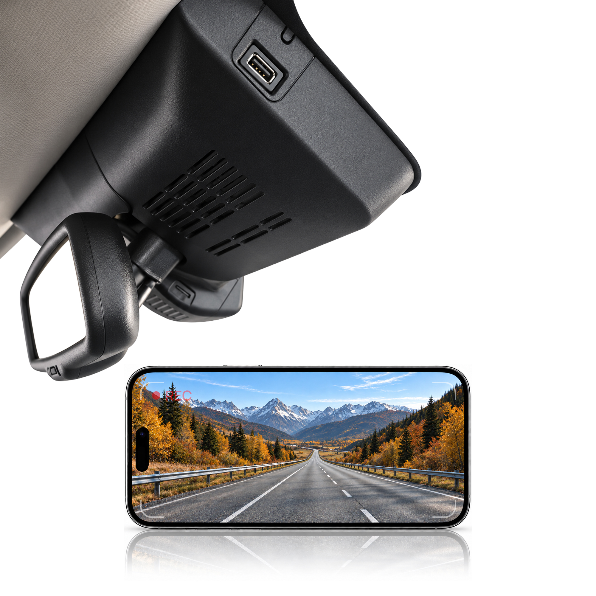 HIDVUE 4K Front Dash Cam for Haval Dargo X H7 PHEV 2023-2026