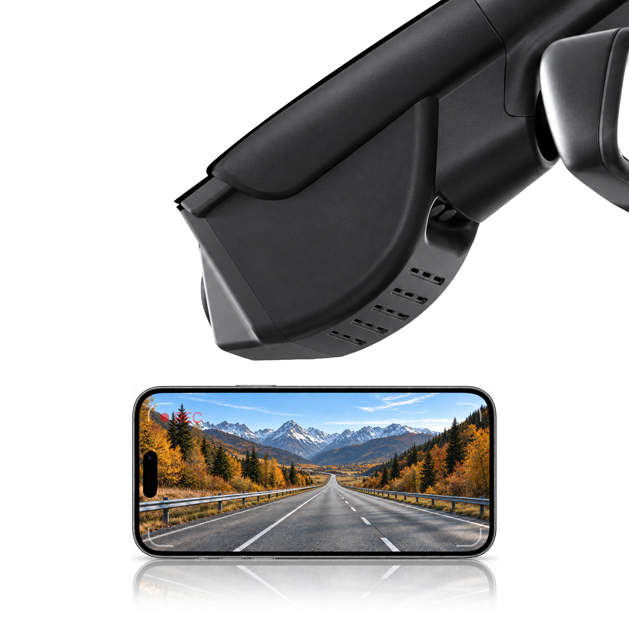 HIDVUE 4K Front Dash Cam for Ford EcoSport Mk2 2014–2022