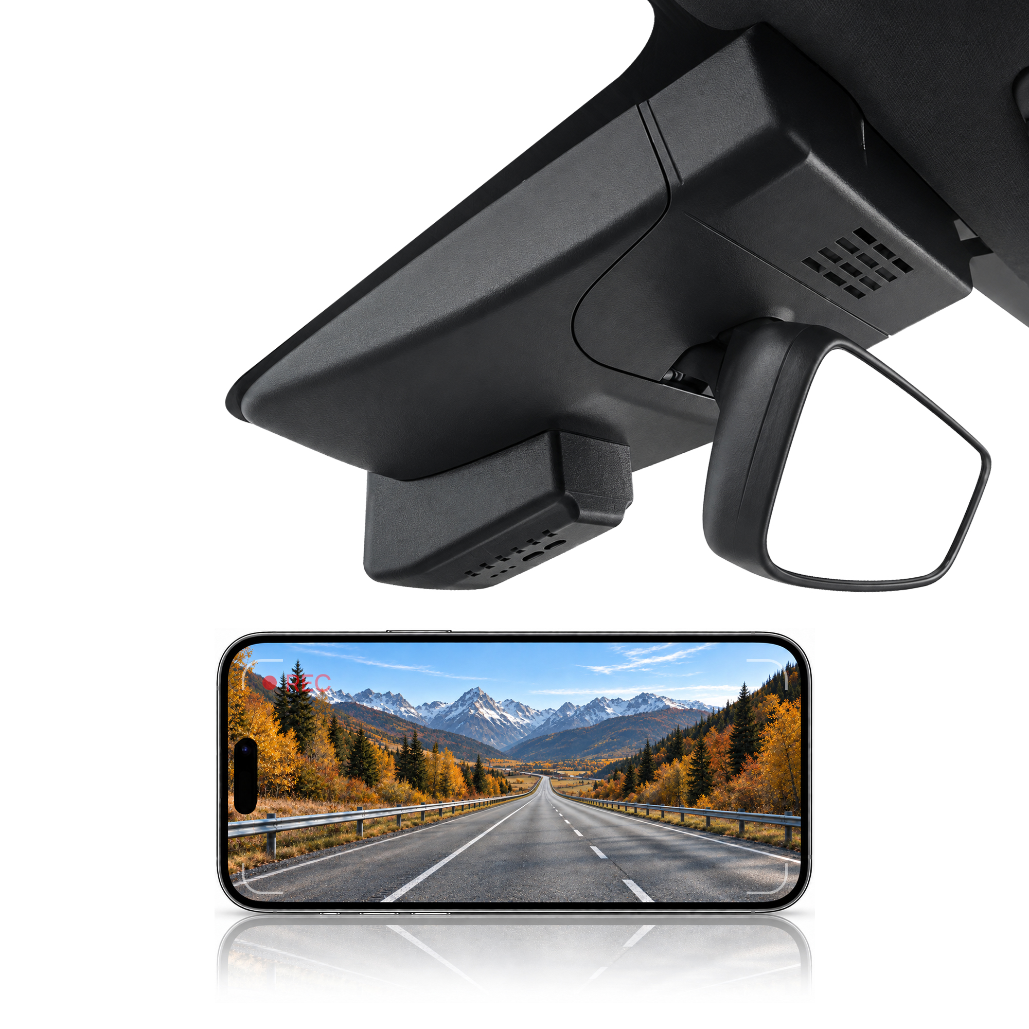 HIDVUE 4K Front Dash Cam for Subaru Solterra 2023-2026