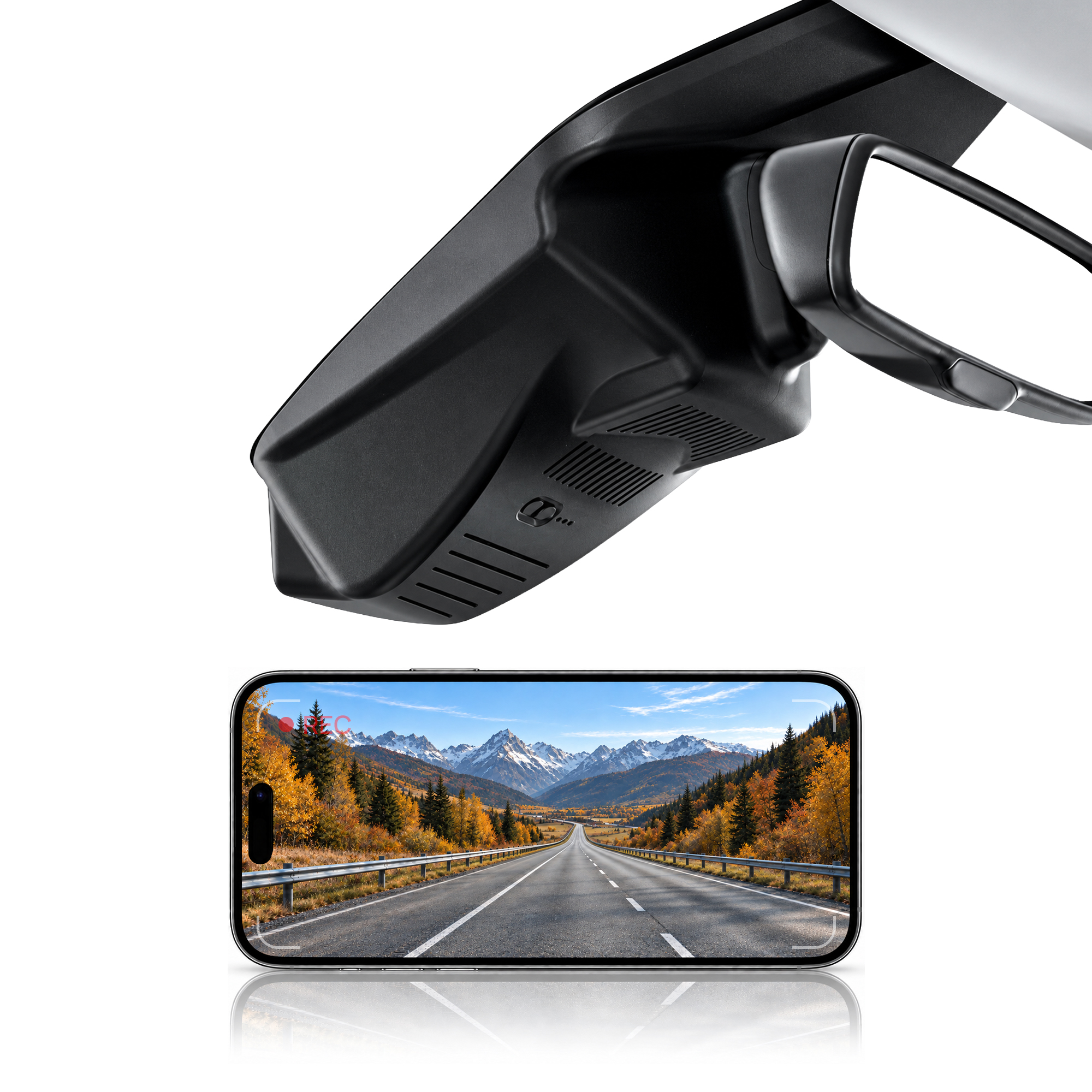 HIDVUE 4K Front Dash Cam for Ford Puma Mk2 2019–2023
